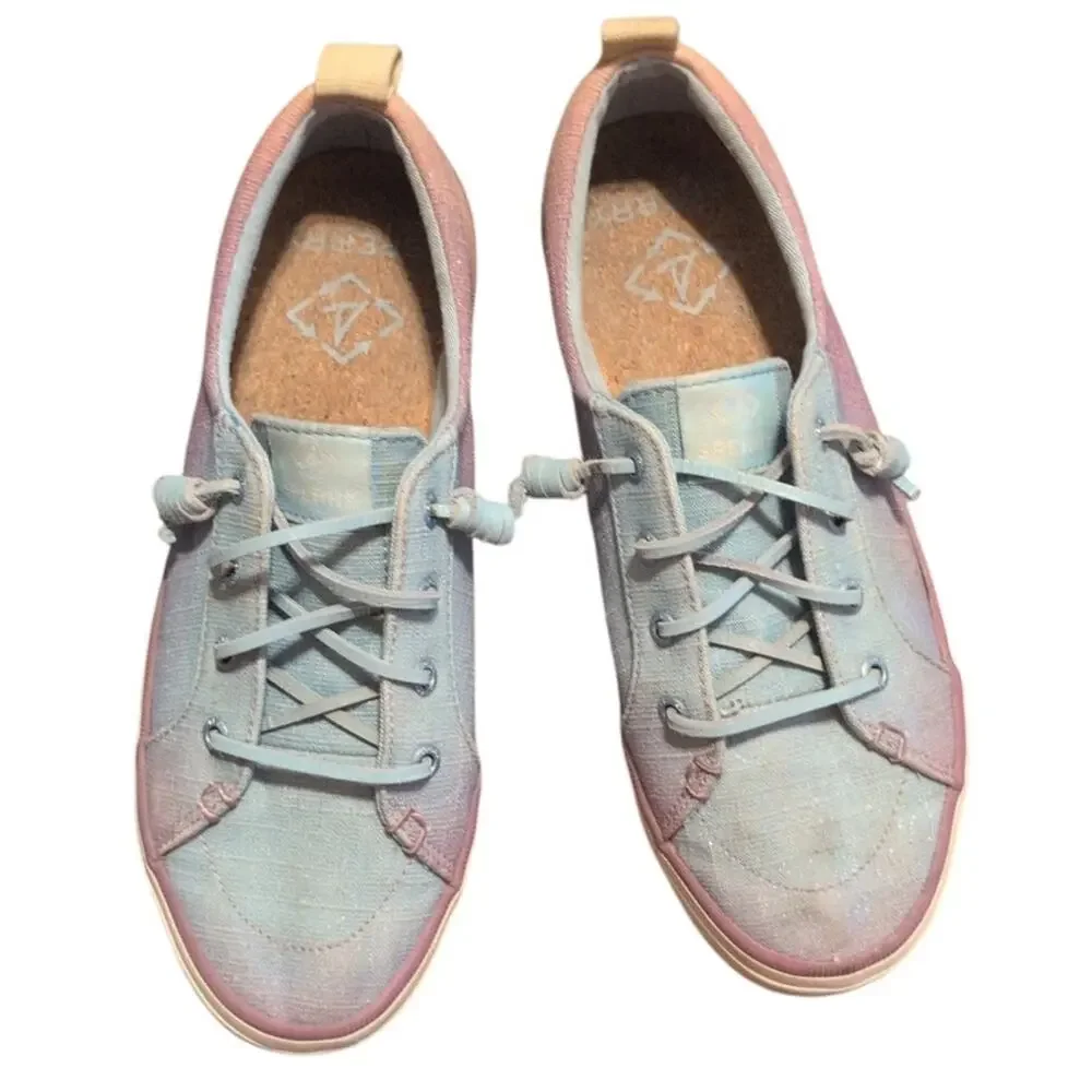 Sperry Crest Vibe Sneakers Purple • Women’s Size 7 • EUC